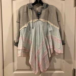 Free people poncho top